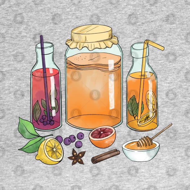 Kombucha Tea by Mako Design 